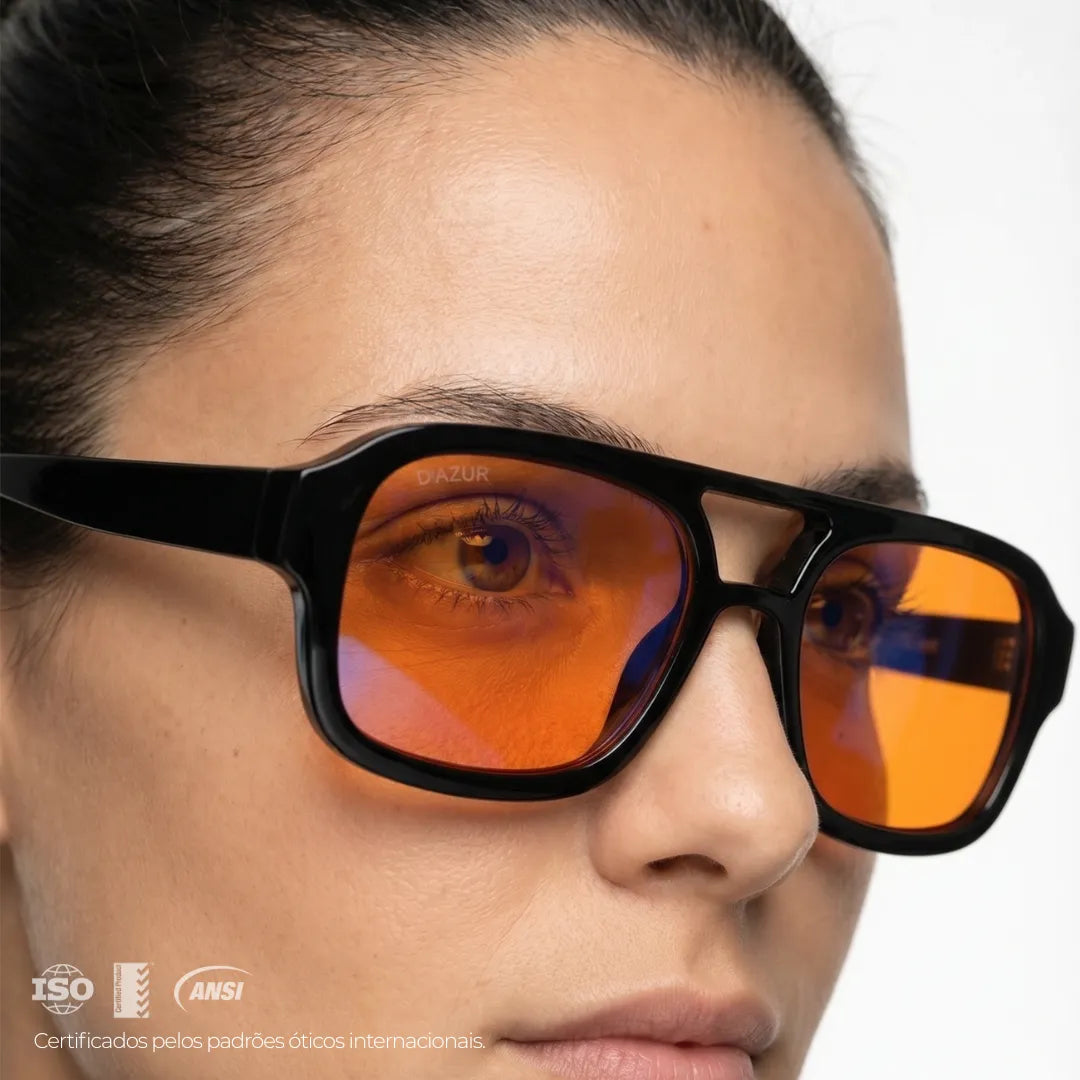 VENCE NOIR / ORANGE